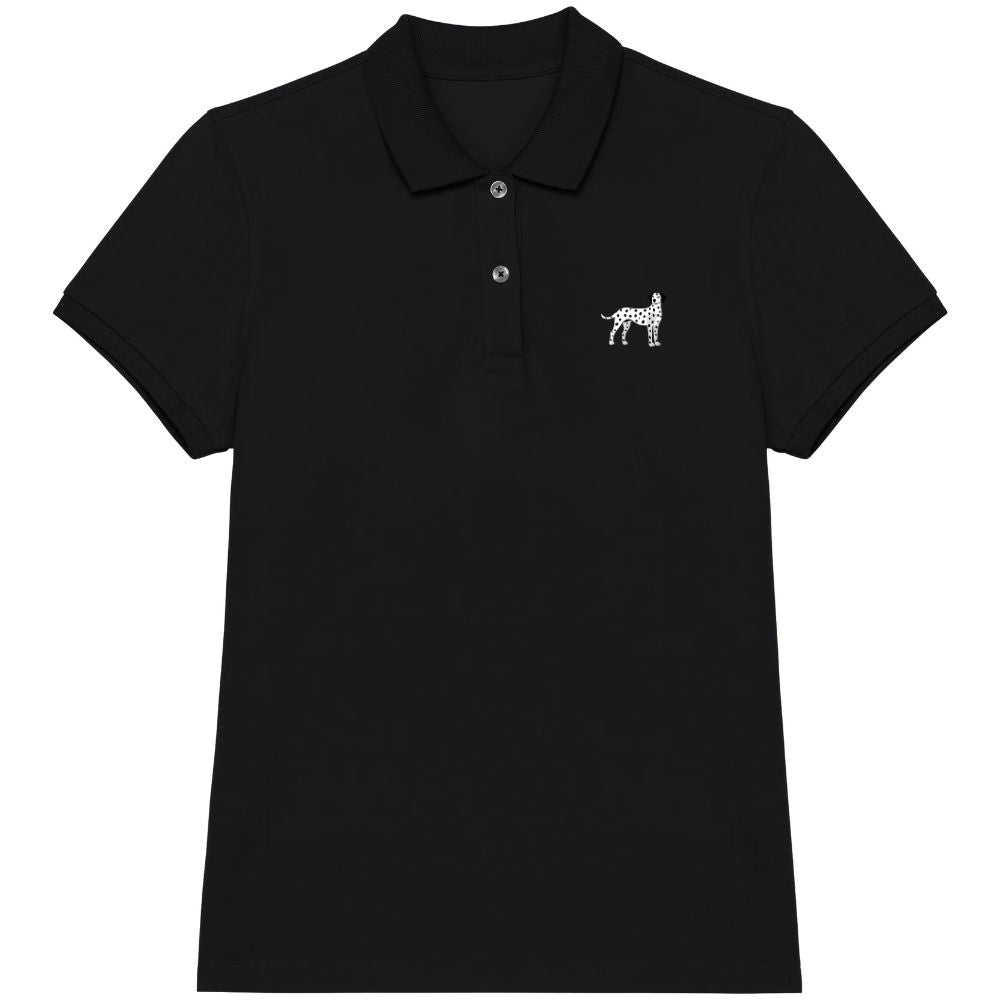 Dalmatiner Polo-Shirt aus Bio-Baumwolle Damen