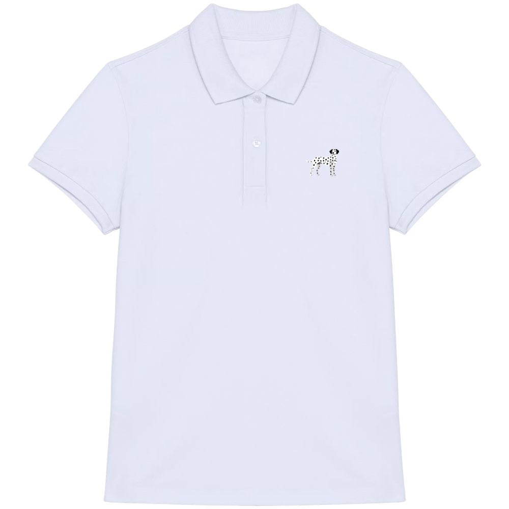 Dalmatiner Polo-Shirt aus Bio-Baumwolle Damen