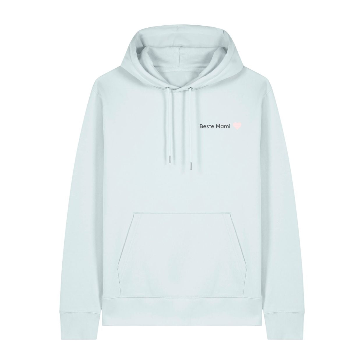 Beste Mami Hoodie aus Bio-Baumwolle