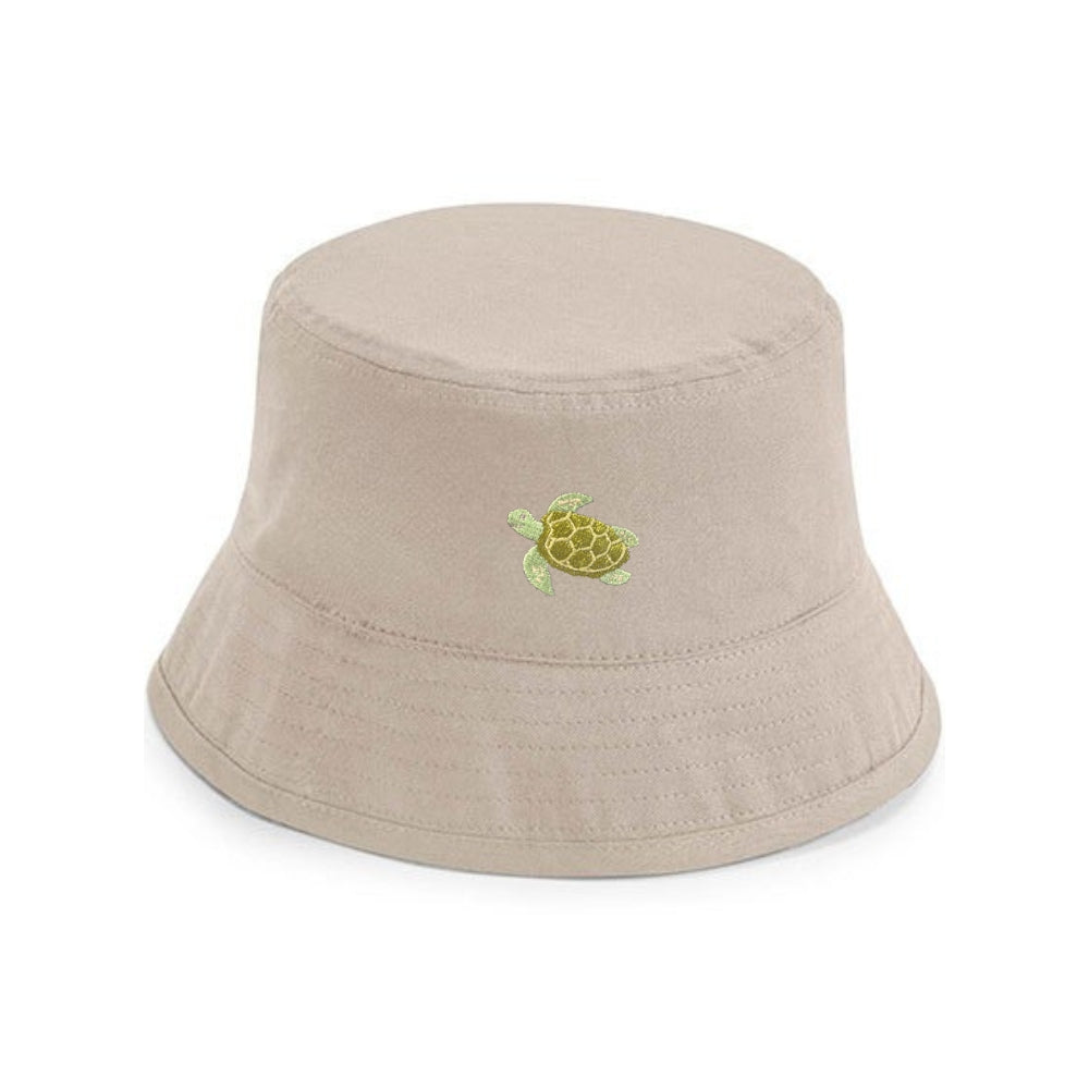 Fischerhut Schildkröte aus Bio-Baumwolle