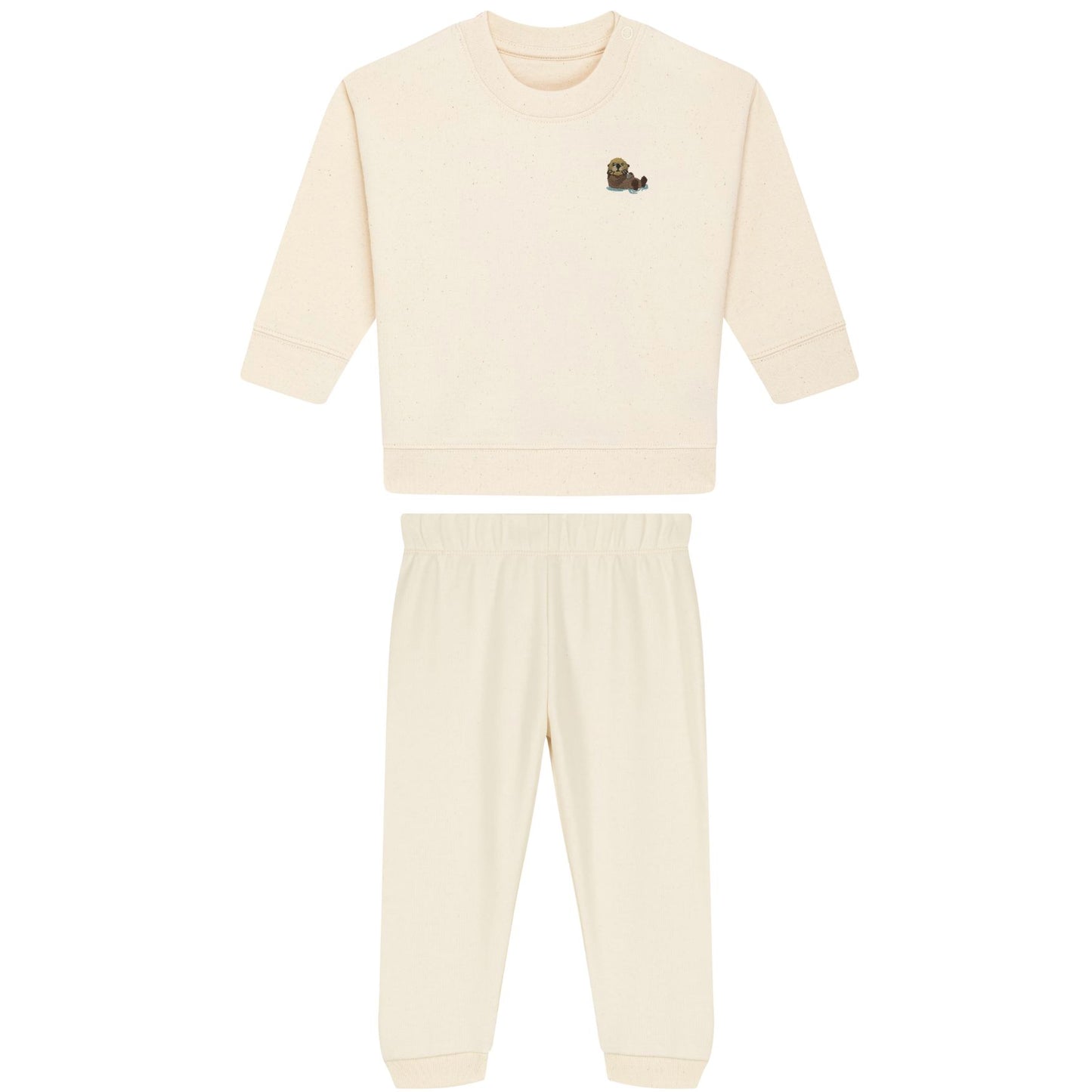 Otter Baby Jogginganzug aus Bio-Baumwolle