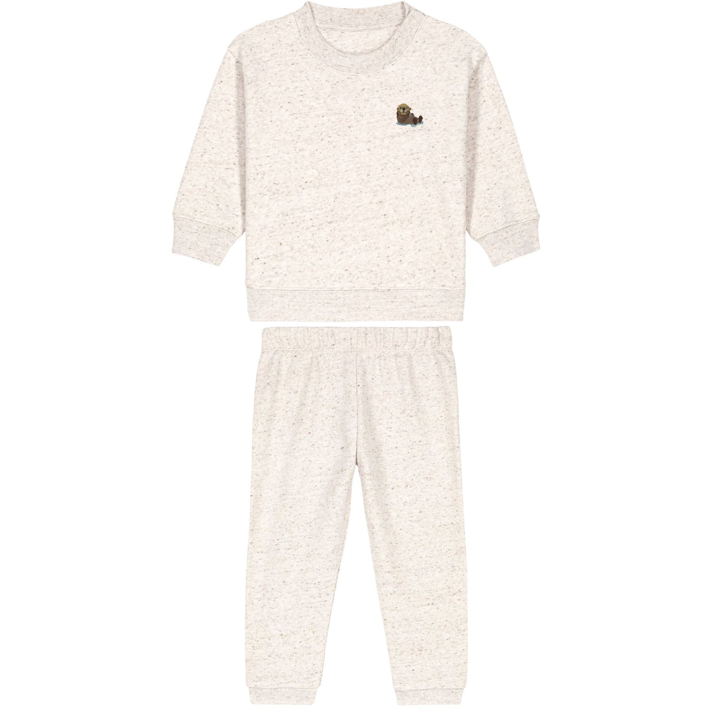 Otter Baby Jogginganzug aus Bio-Baumwolle