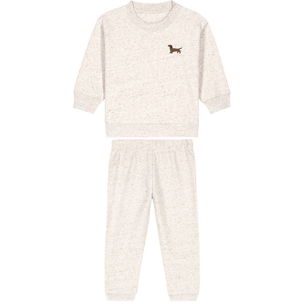 Dackel Baby Jogginganzug aus Bio-Baumwolle