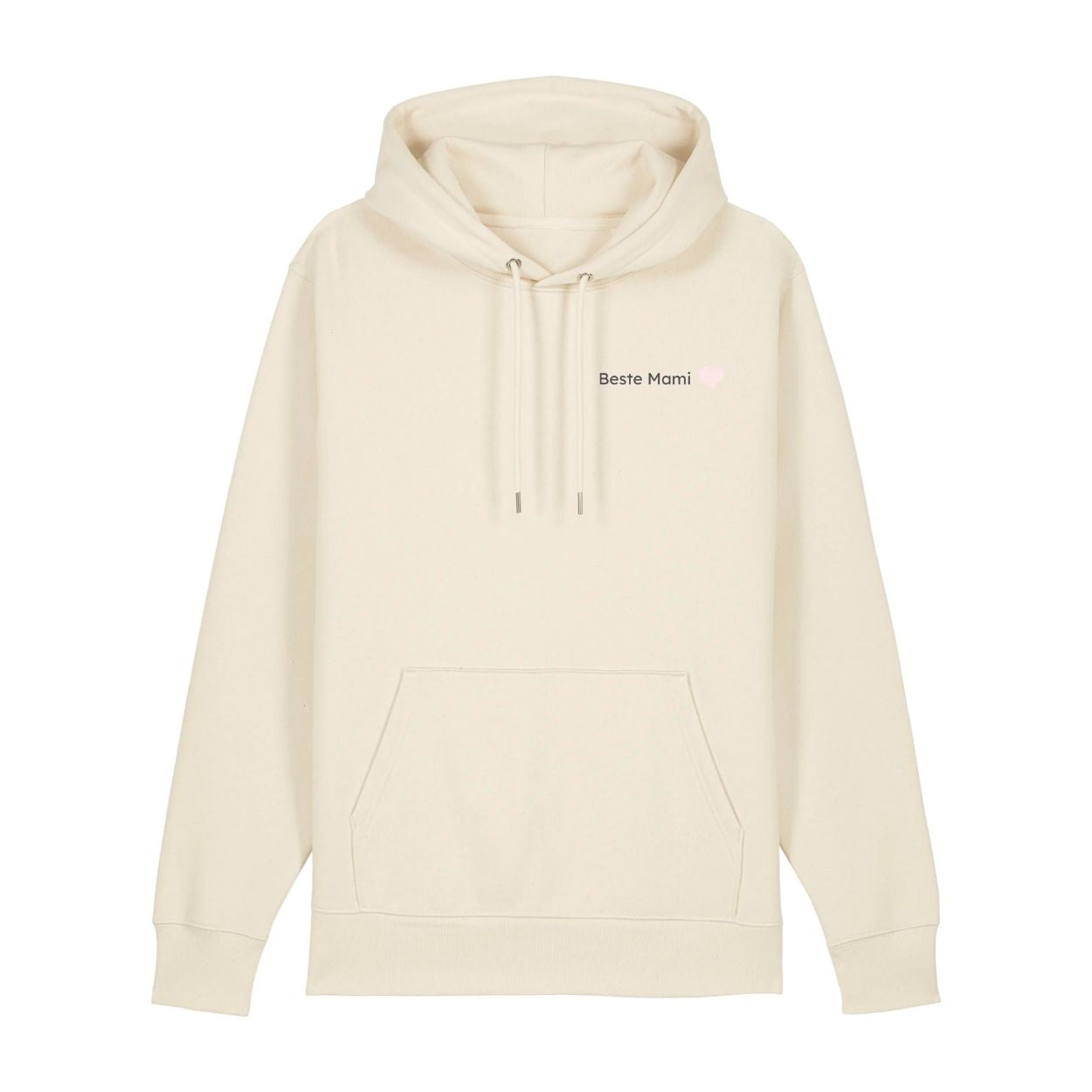 Beste Mami Hoodie aus Bio-Baumwolle