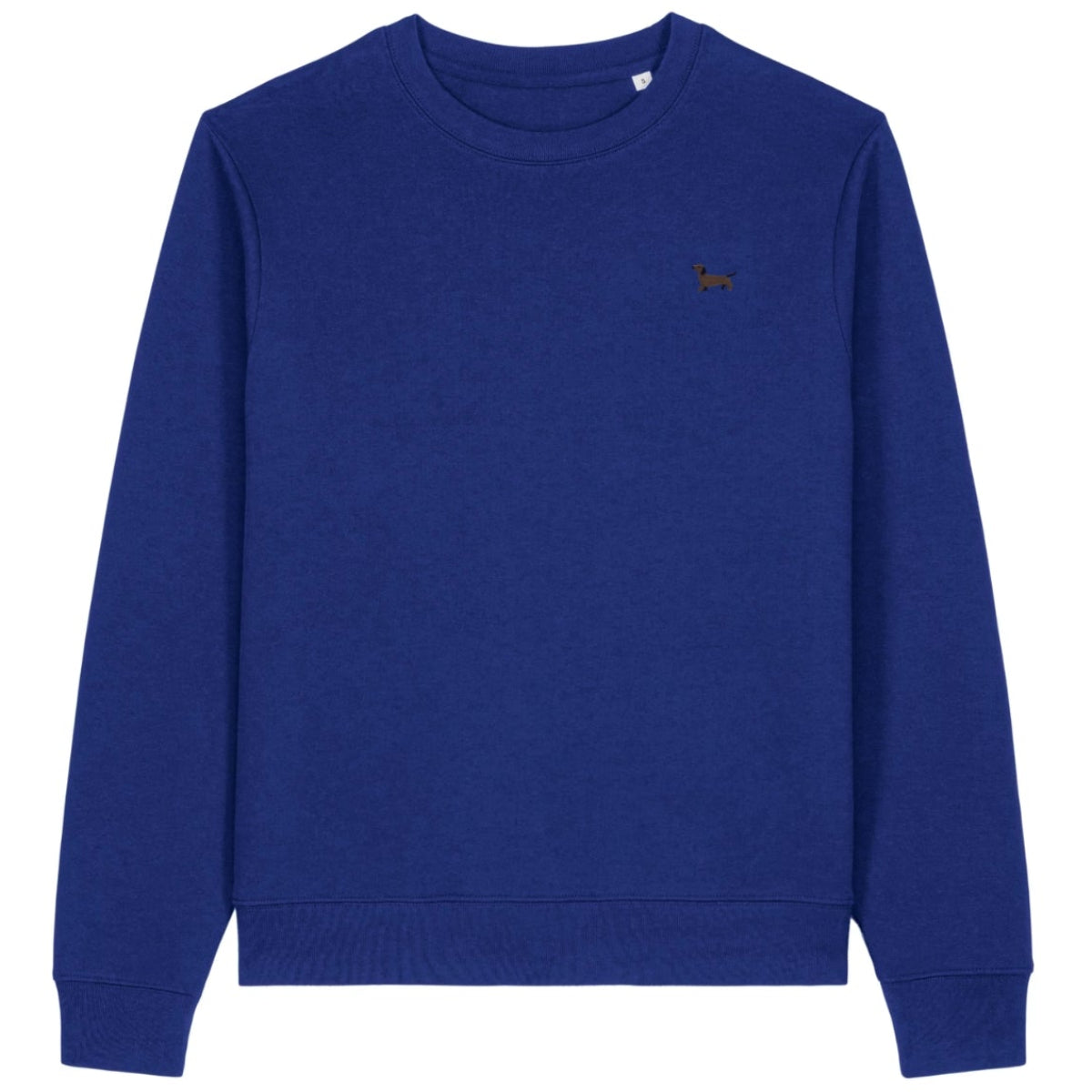 Dackel Sweater Damen Hermann in Ocean Blue von Heytoki