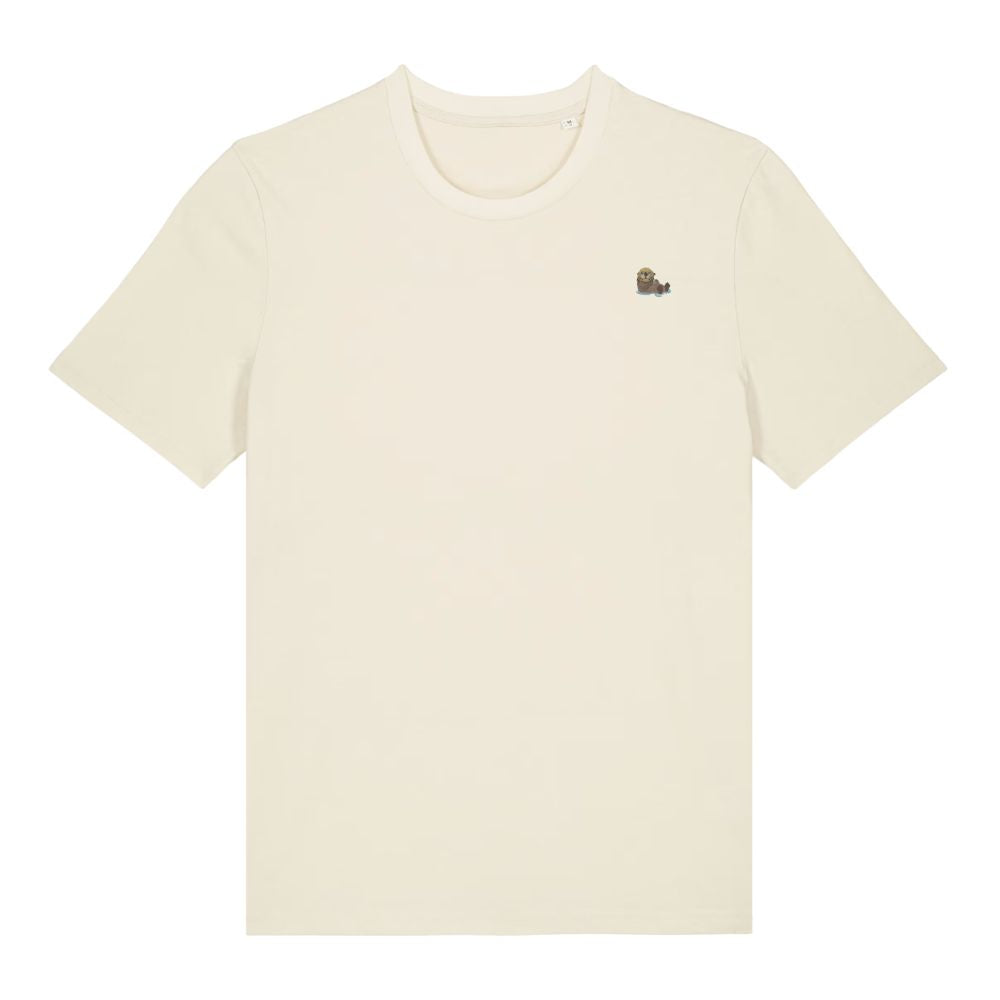 Bio Otter T-Shirt | Heytoki Spirit Animal Shirt aus nachhaltiger Baumwolle