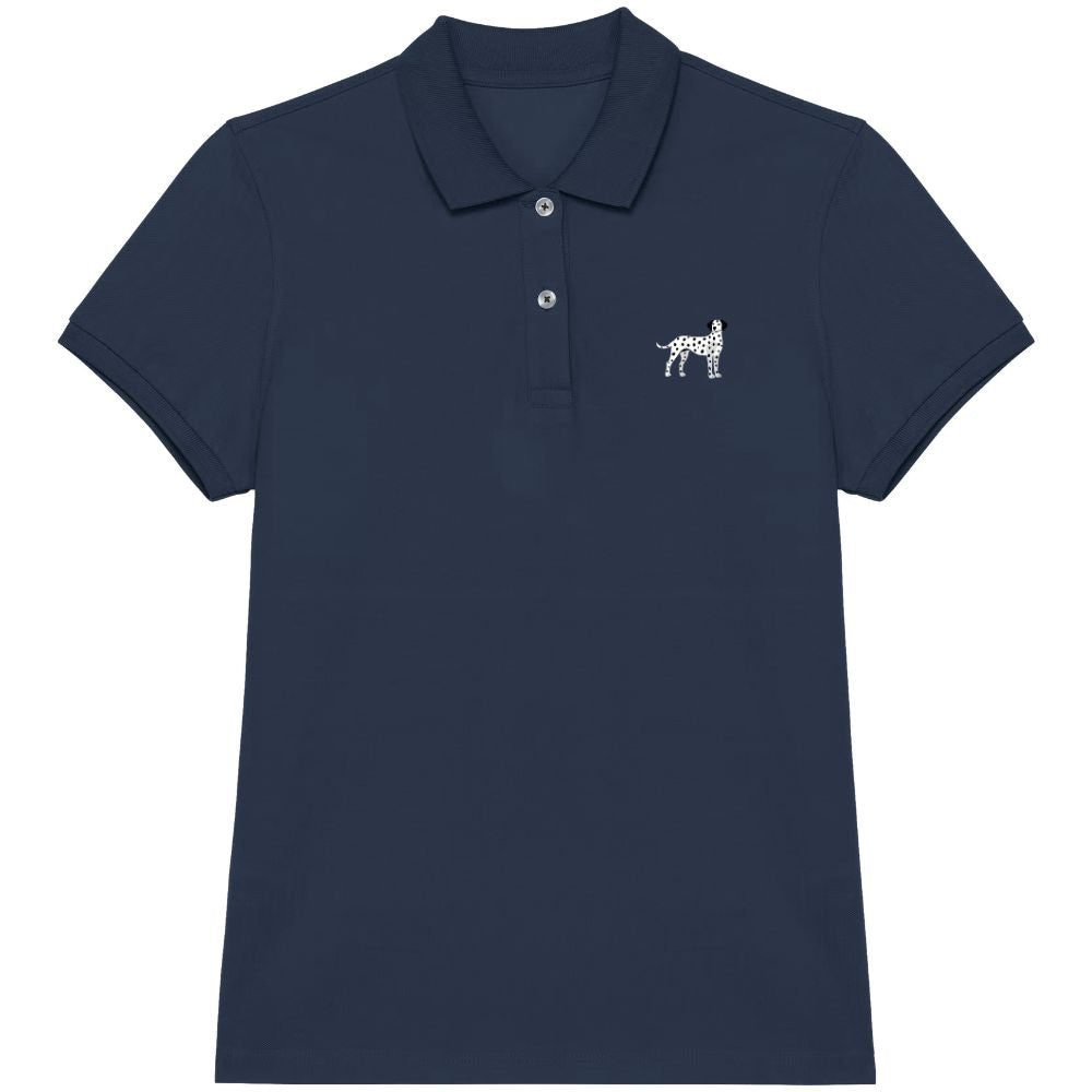 Dalmatiner Polo-Shirt aus Bio-Baumwolle Damen