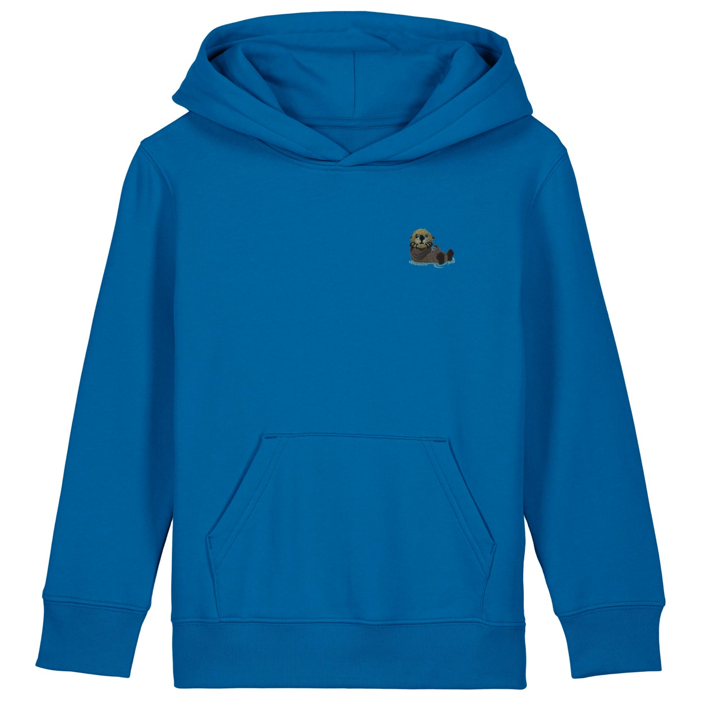 Otter Kids Hoodie aus Bio-Baumwolle in Königsblau von Heytoki