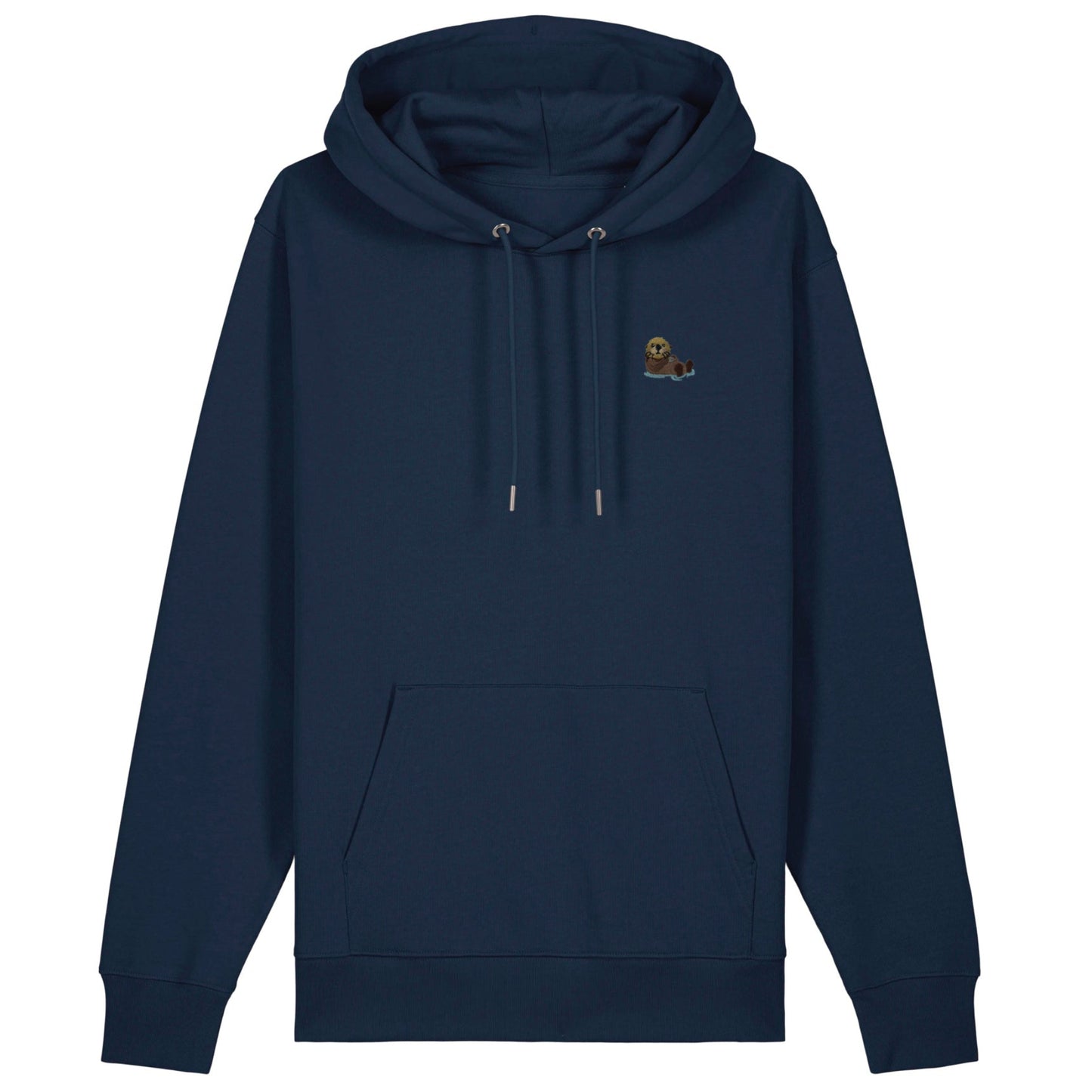 Otter Hoodie aus Bio-Baumwolle in Dunkelblau von Heytoki