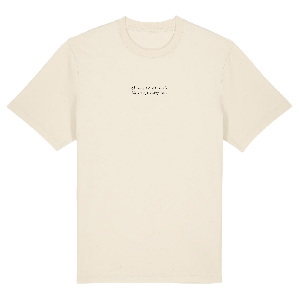 Premium Kindness T-Shirt aus Bio-Baumwolle