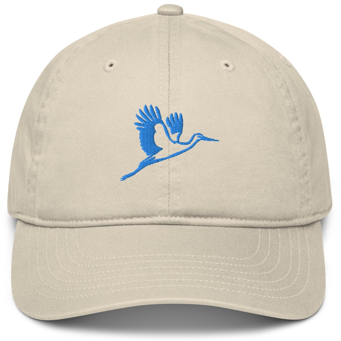 Storch Cap aus Bio-Baumwolle in Hellbeige von Heytoki