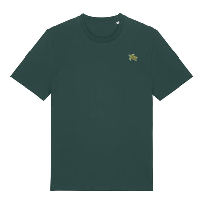 Nachhaltiges Schildkröte T-Shirt | Bio-Baumwolle von Heytoki in Sandbeige