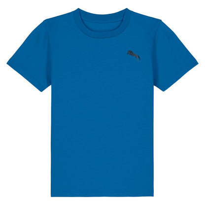Kids Pferde T-Shirt Königsblau