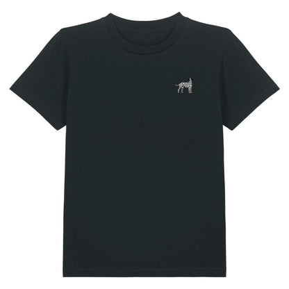 Kids Dalmatiner T-Shirt aus Bio-Baumwolle in Schwarz von Heytoki