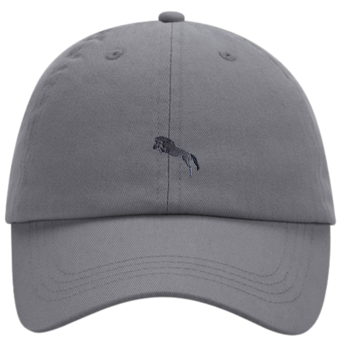 Pferde Cap Graphitgrau