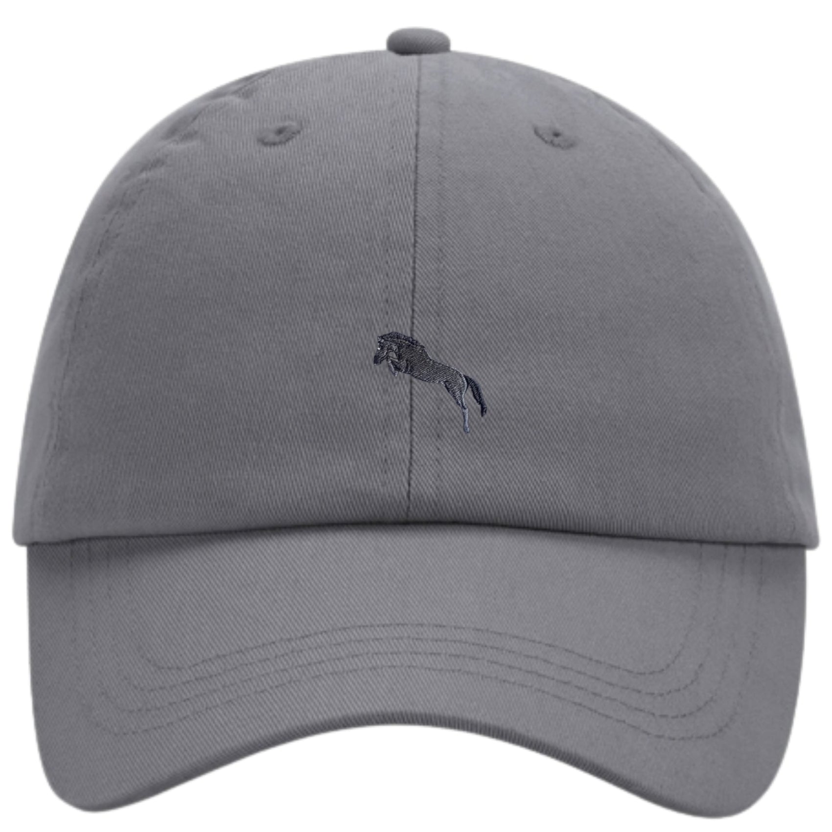 Pferde Cap Graphitgrau