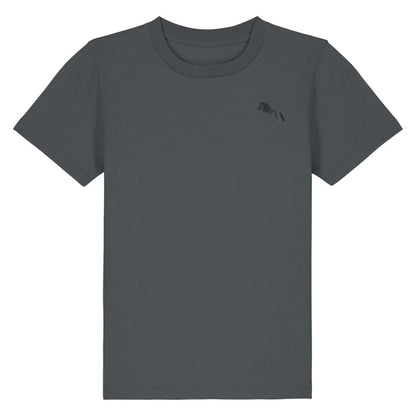 Kids Pferde T-Shirt Anthrazit