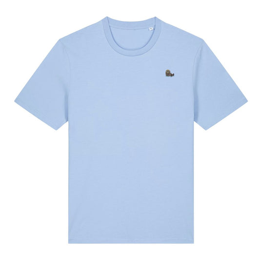 Otter T-Shirt aus Bio-Baumwolle | Nachhaltiges Heytoki Spirit Animal Shirt für Naturliebhaber