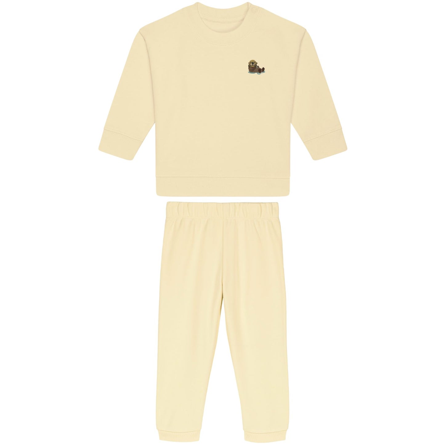 Otter Baby Jogginganzug aus Bio-Baumwolle