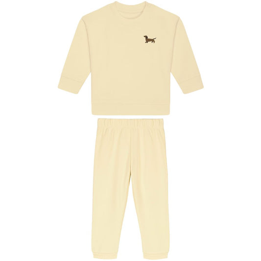 Dackel Baby Jogginganzug aus Bio-Baumwolle