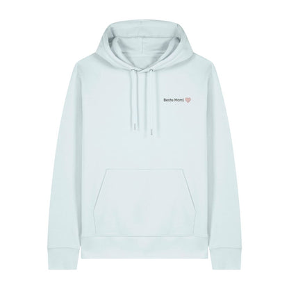 Beste Mami Hoodie aus Bio-Baumwolle