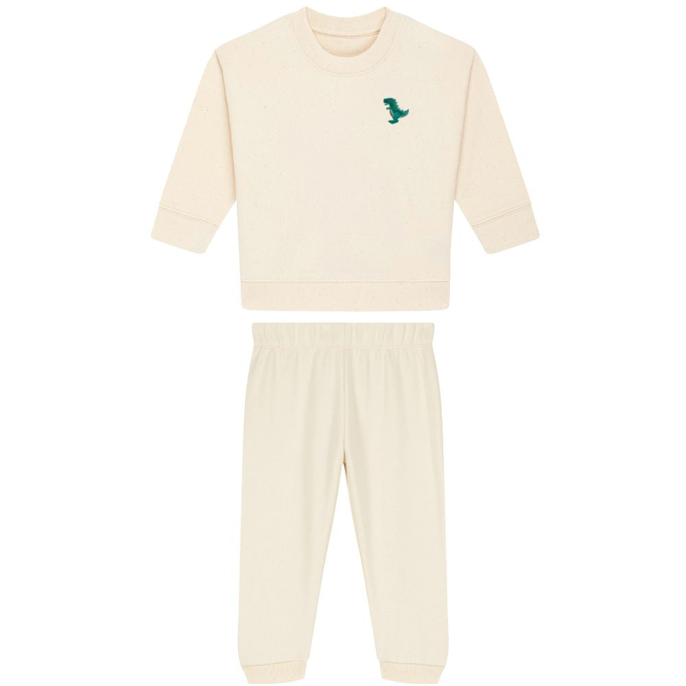 T-Rex Baby Jogginganzug aus Bio-Baumwolle