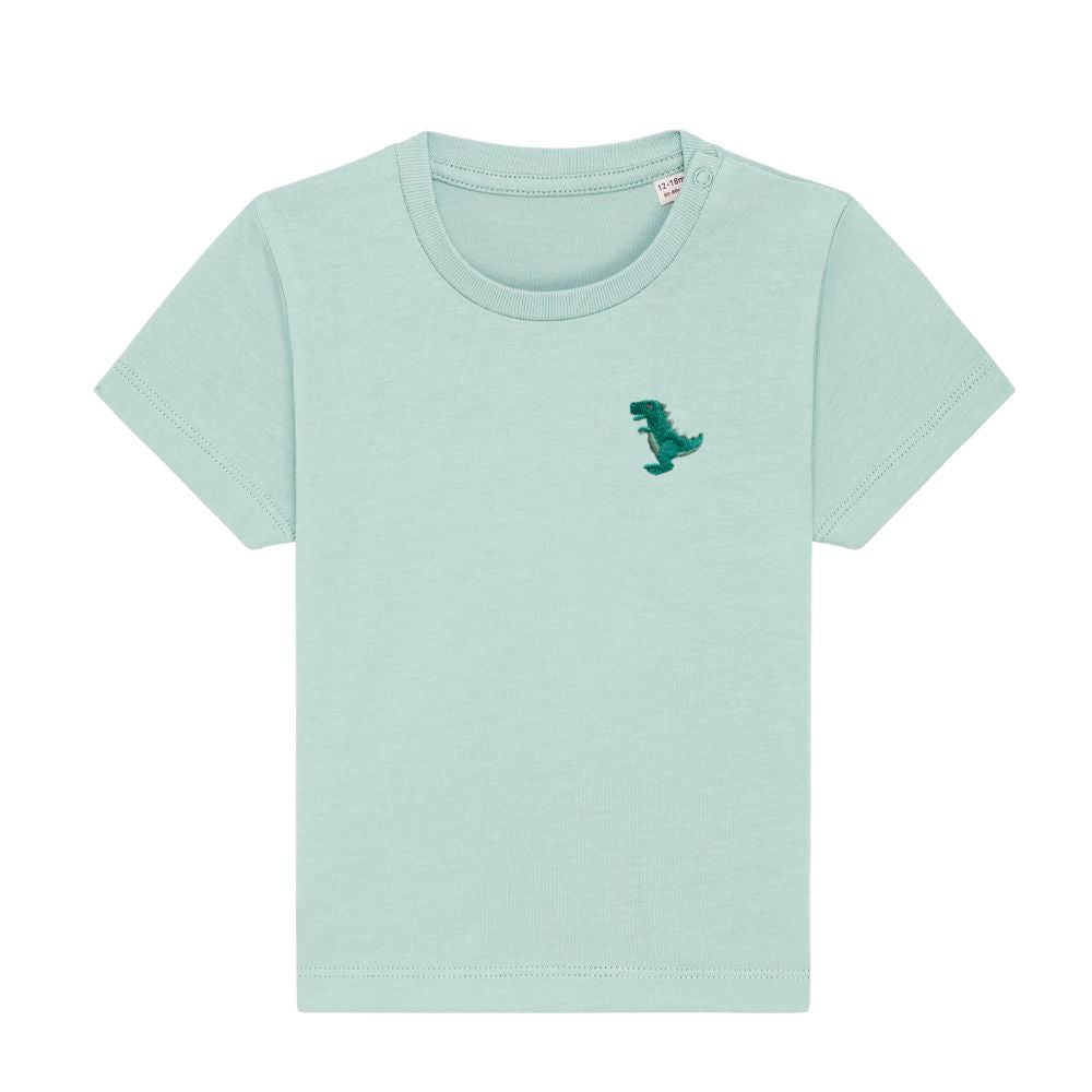 T-Rex Baby T-Shirt aus Bio-Baumwolle