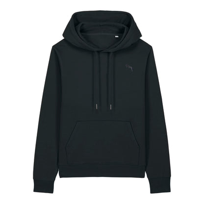 Pferde Hoodie Damen Schwarz (Black) – Salty Spirit Animal Hoodie