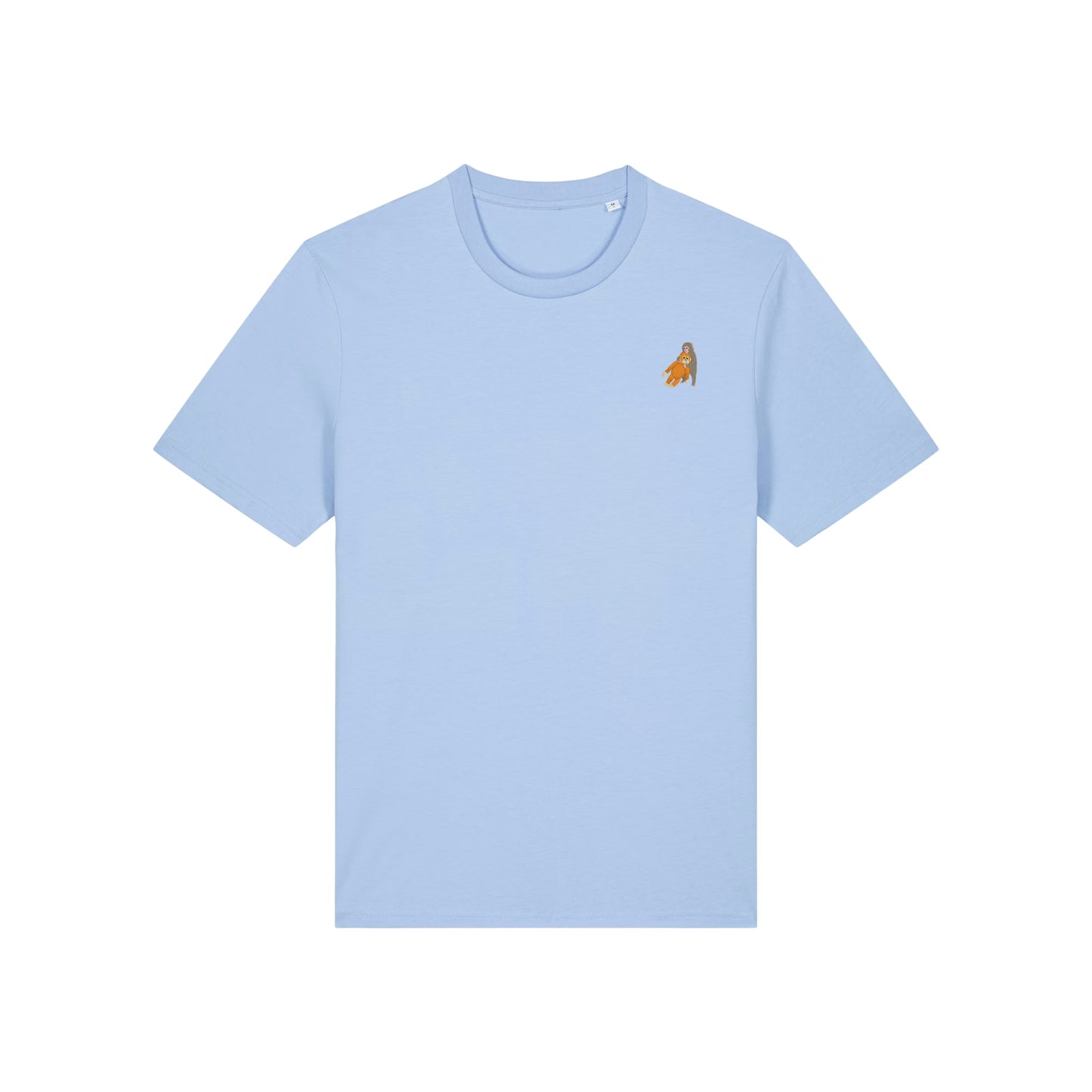 Affen T-Shirt Punch in Blue Soul von Heytoki