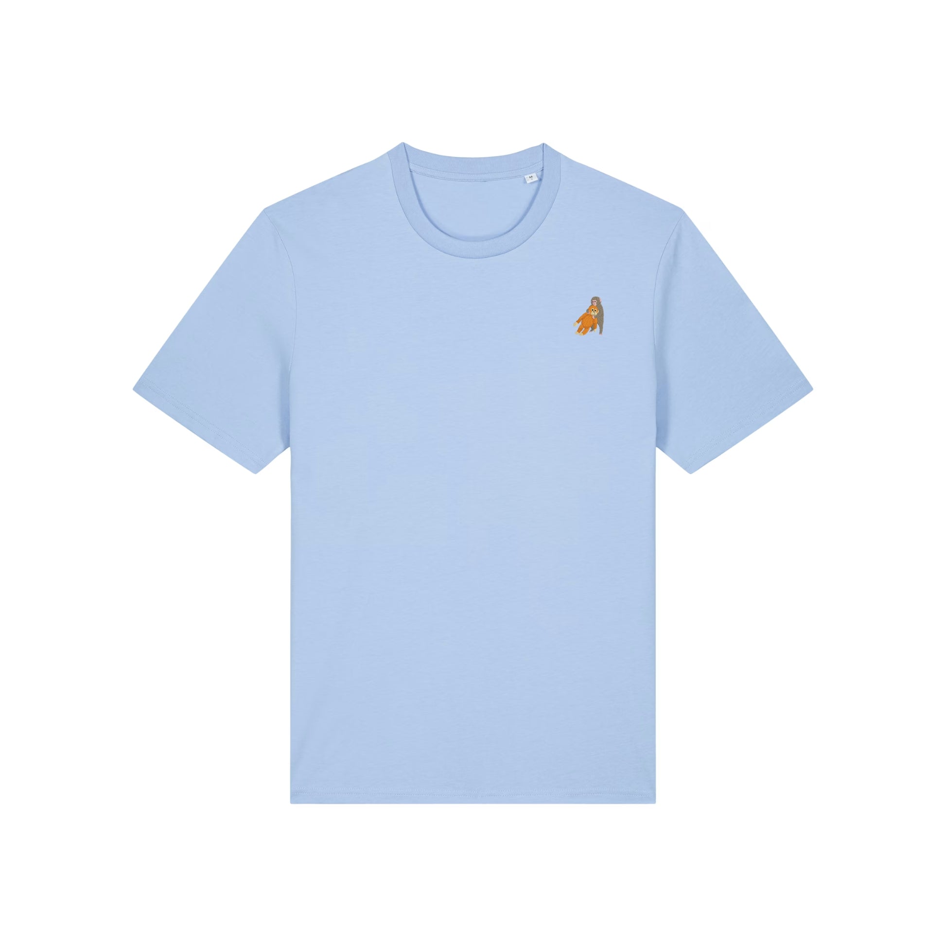 Affen T-Shirt Punch in Blue Soul von Heytoki