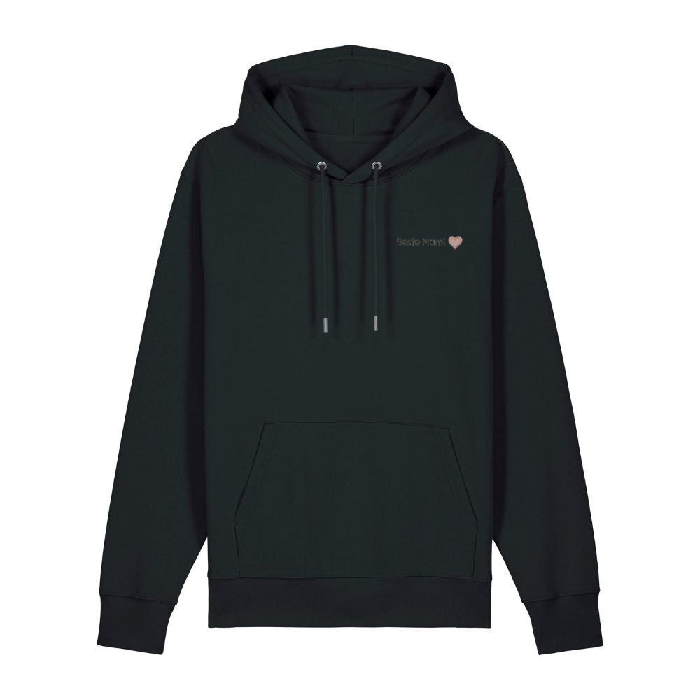 Beste Mami Hoodie aus Bio-Baumwolle
