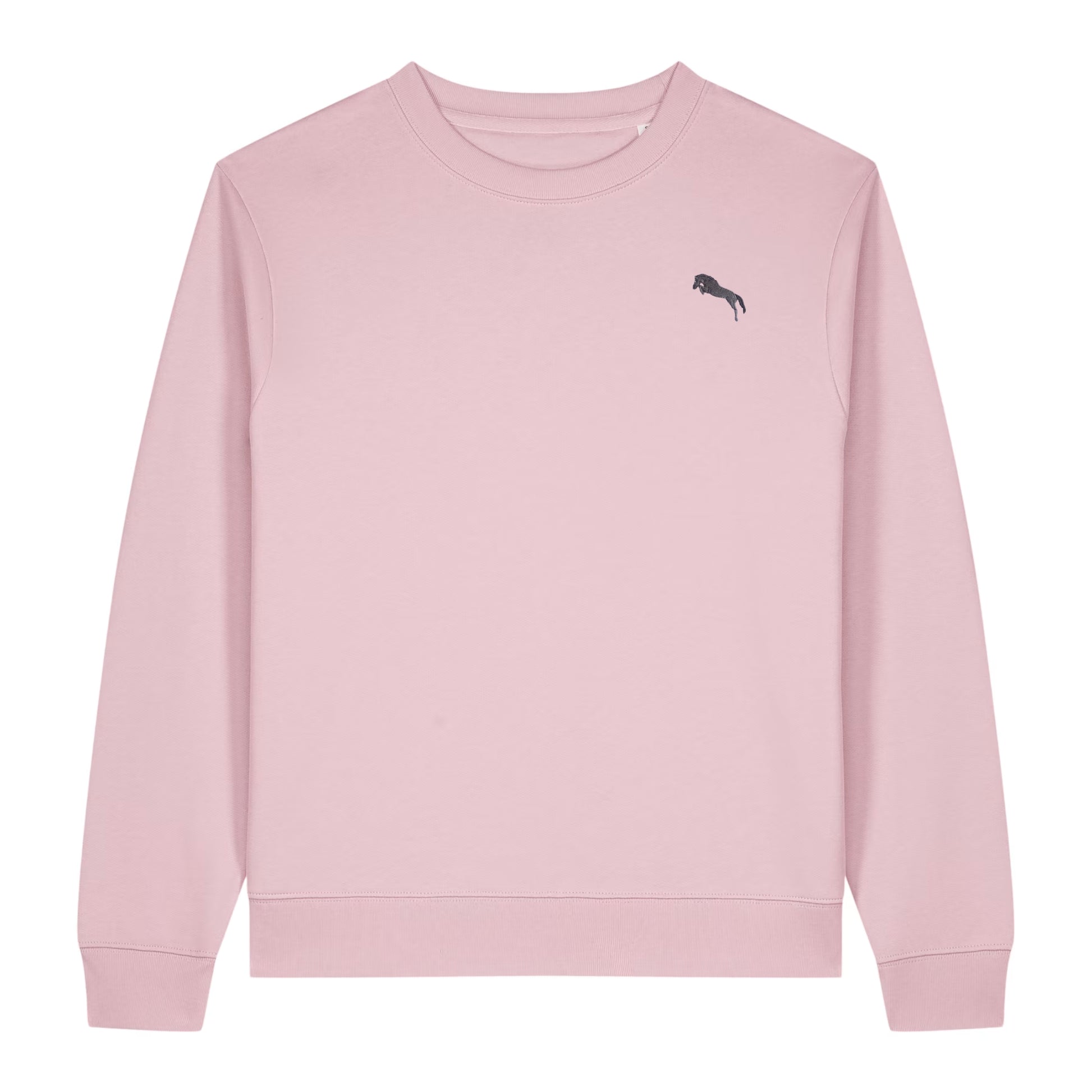 Pferde Sweater Damen Rosa