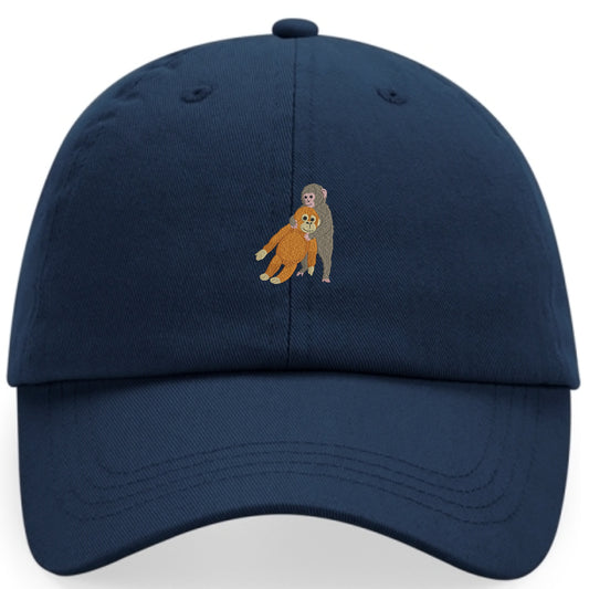 Affen Cap Punch in Navy von Heytoki