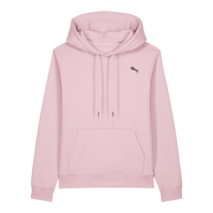 Pferde Hoodie Damen Rosa (Cotton Pink) – Salty Spirit Animal Hoodie