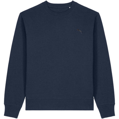 Pferde Sweater Herren Dunkelblau
