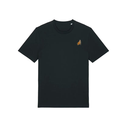 Affen T-Shirt Punch in Schwarz von Heytoki