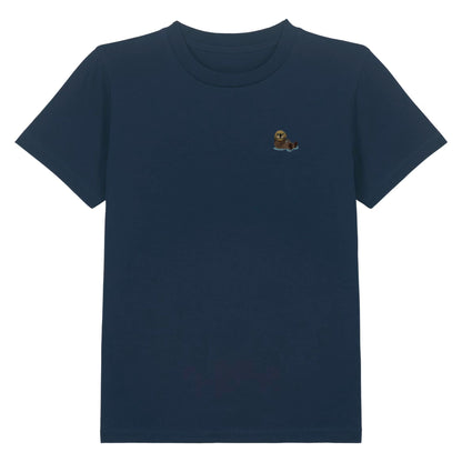 Otter Kids T-Shirt aus Bio-Baumwolle in Dunkelblau von Heytoki