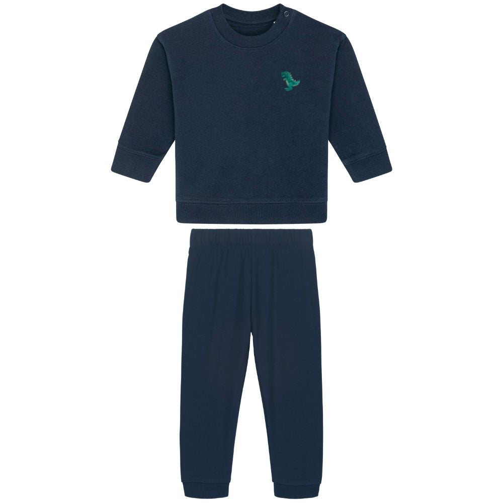 T-Rex Baby Jogginganzug aus Bio-Baumwolle