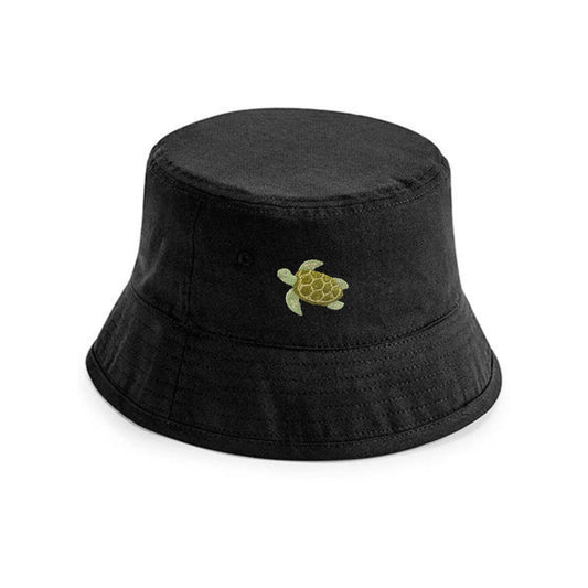 Fischerhut Schildkröte aus Bio-Baumwolle