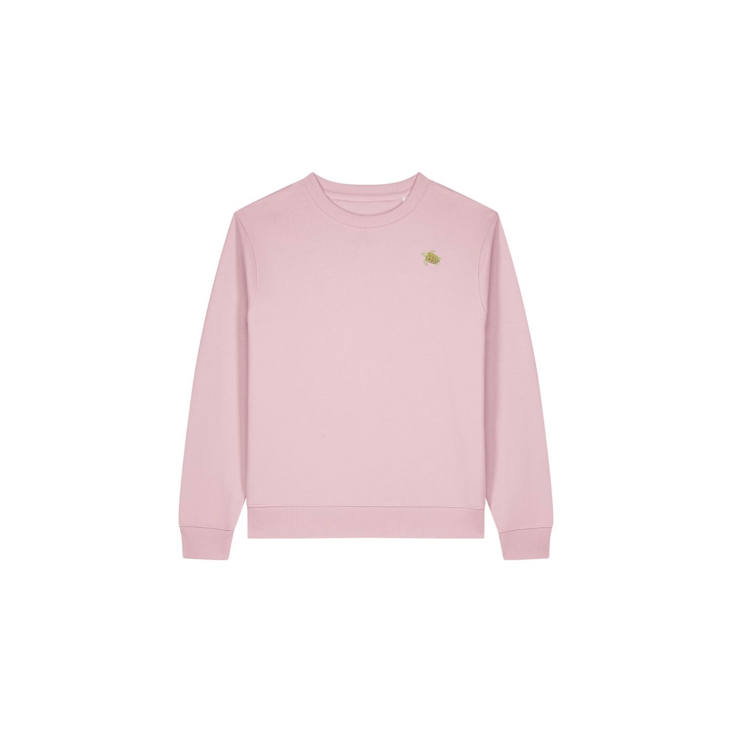 Schildkröte Sweater Damen in Rosa mit Stickerei von Heytoki