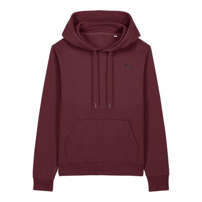 Pferde Hoodie Damen Bordeaux (Burgundy) – Salty Spirit Animal Hoodie