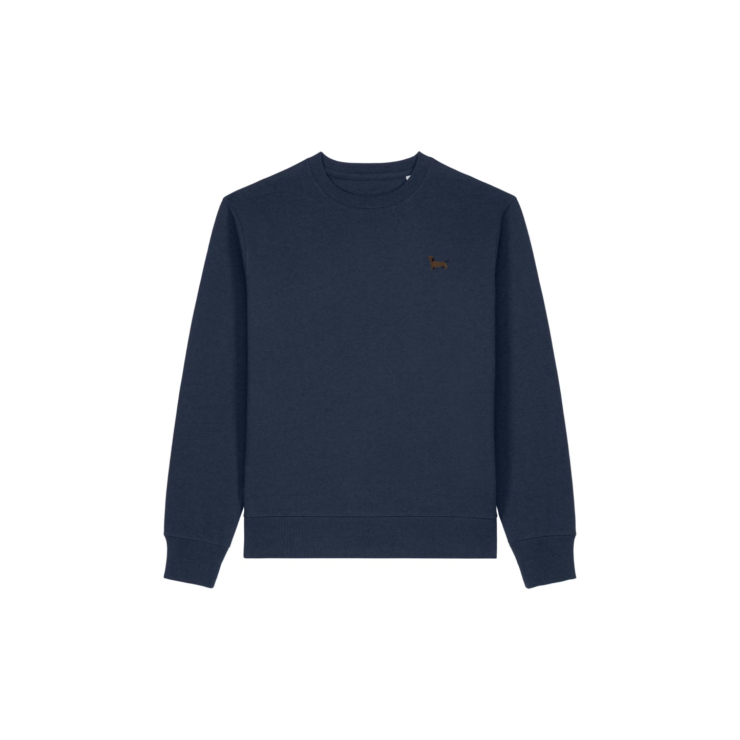 Dackel Sweater Herren Hermann in French Navy von Heytoki