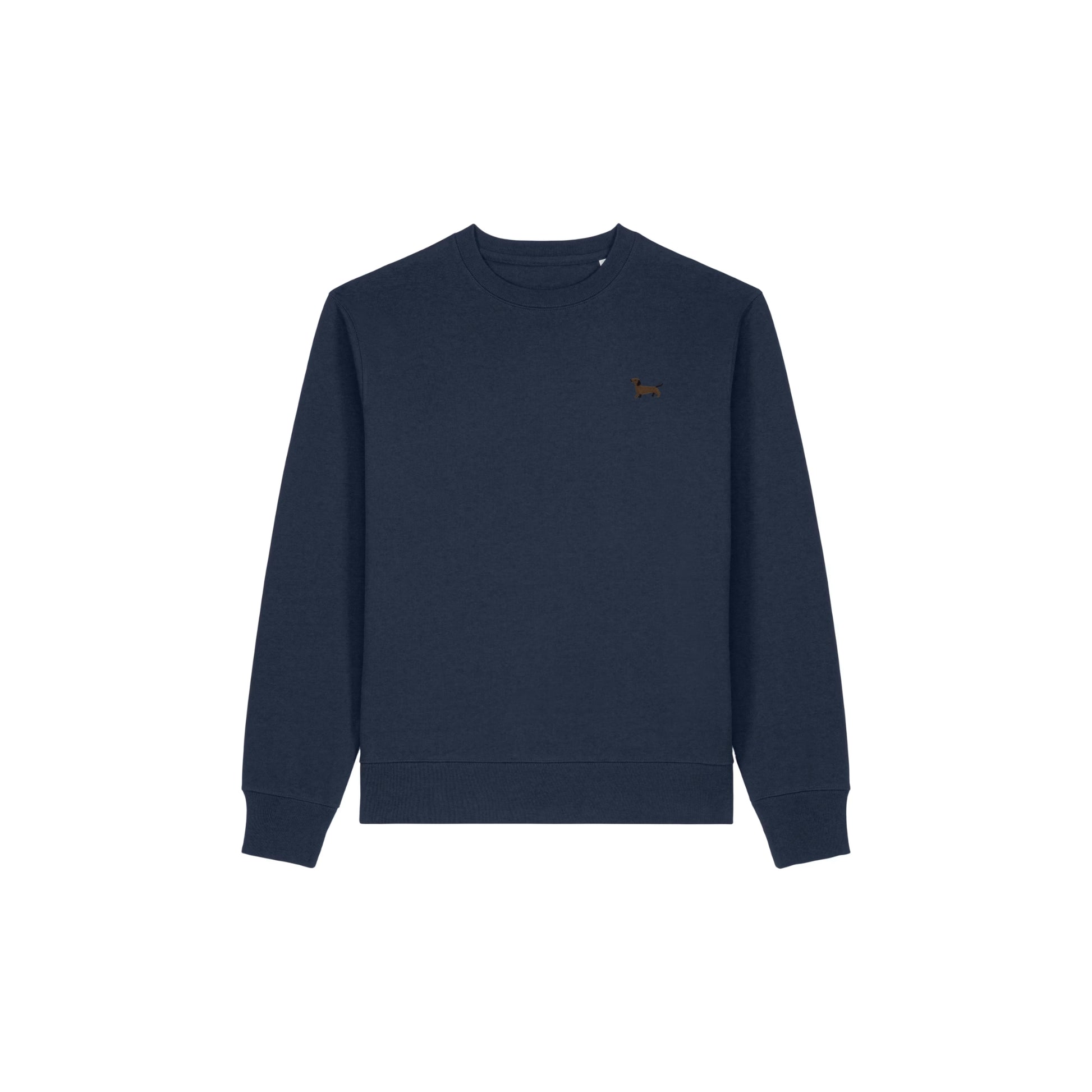 Dackel Sweater Herren Hermann in French Navy von Heytoki