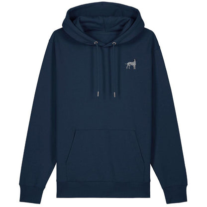 Dalmatiner Hoodie aus Bio-Baumwolle in Dunkelblau von Heytoki