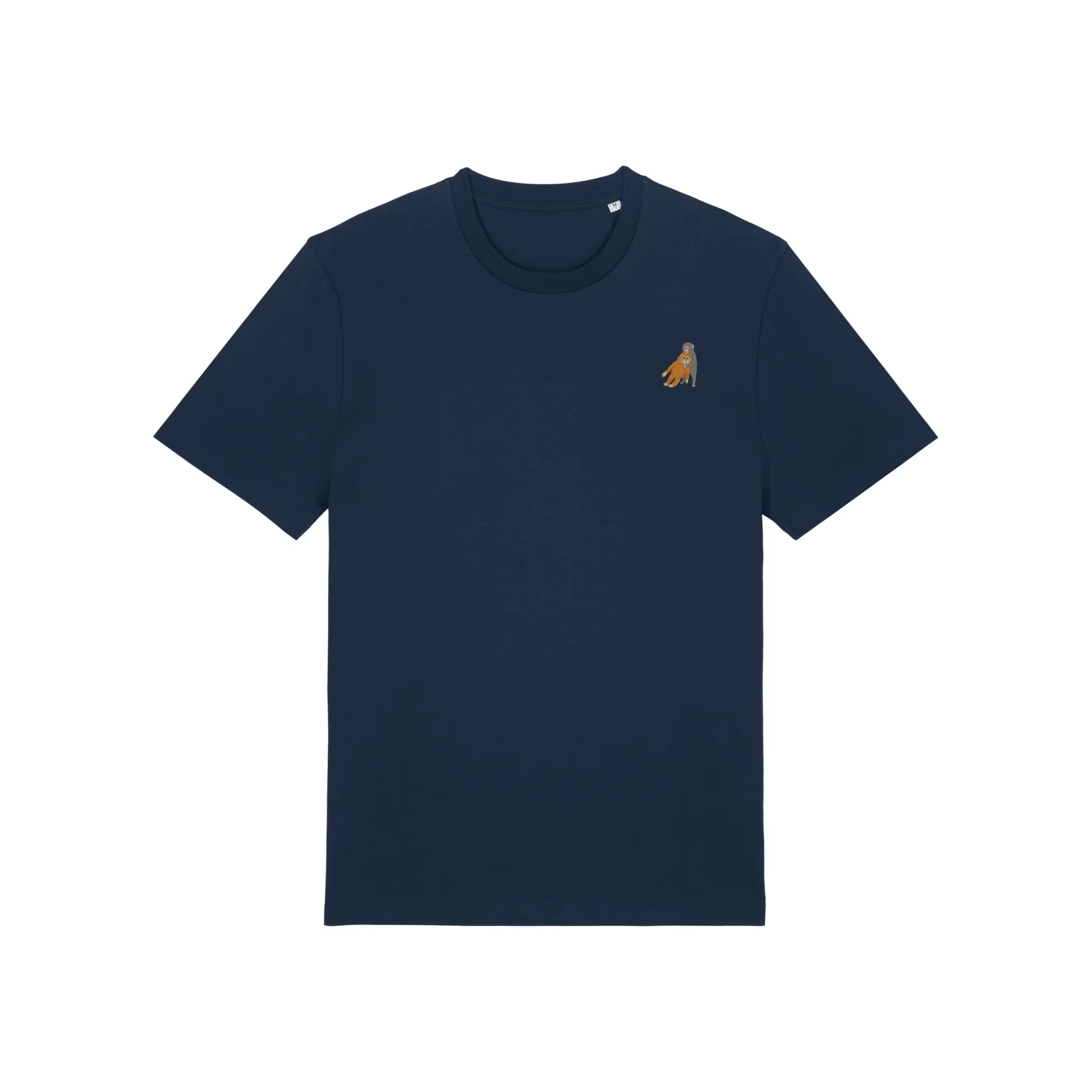 Affen T-Shirt Punch in French Navy von Heytoki