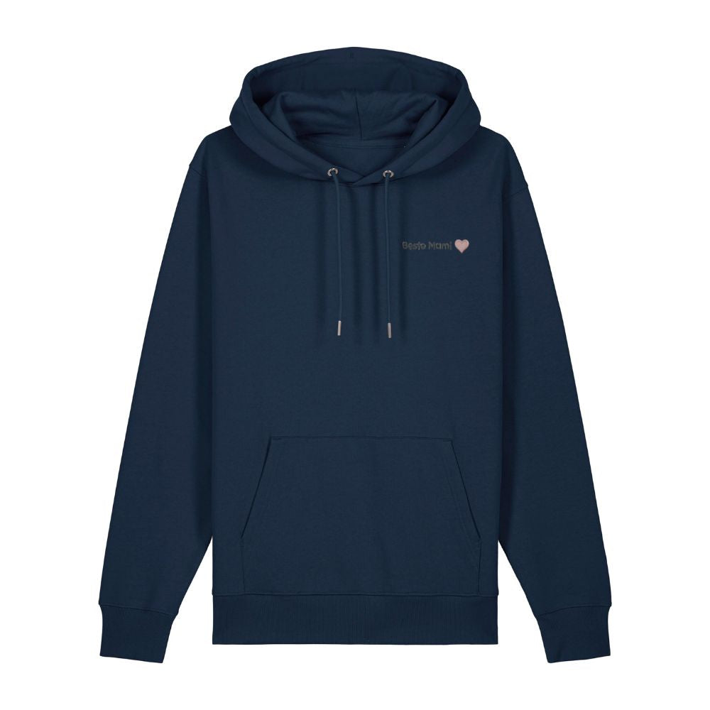 Beste Mami Hoodie aus Bio-Baumwolle