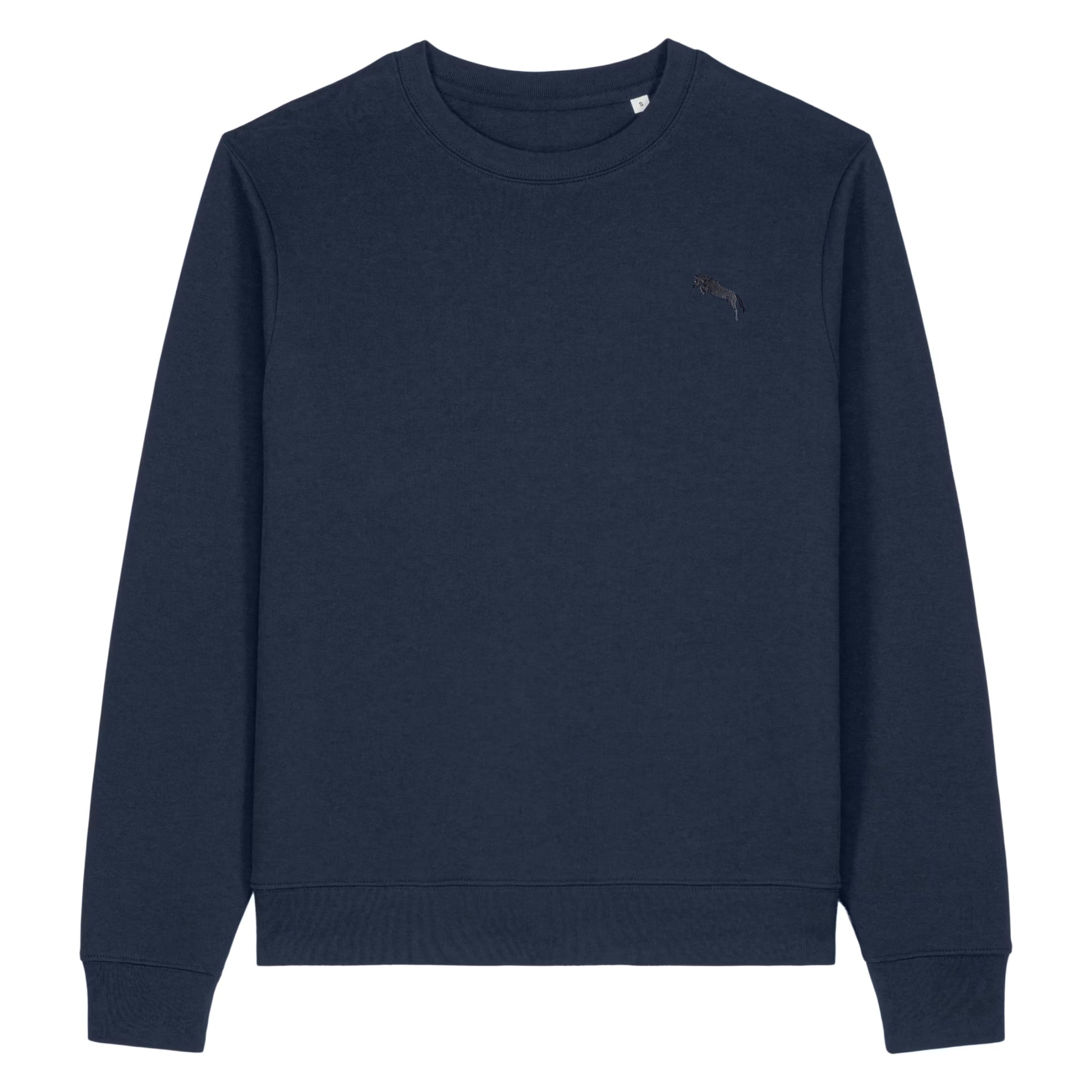 Pferde Sweater Damen Navy