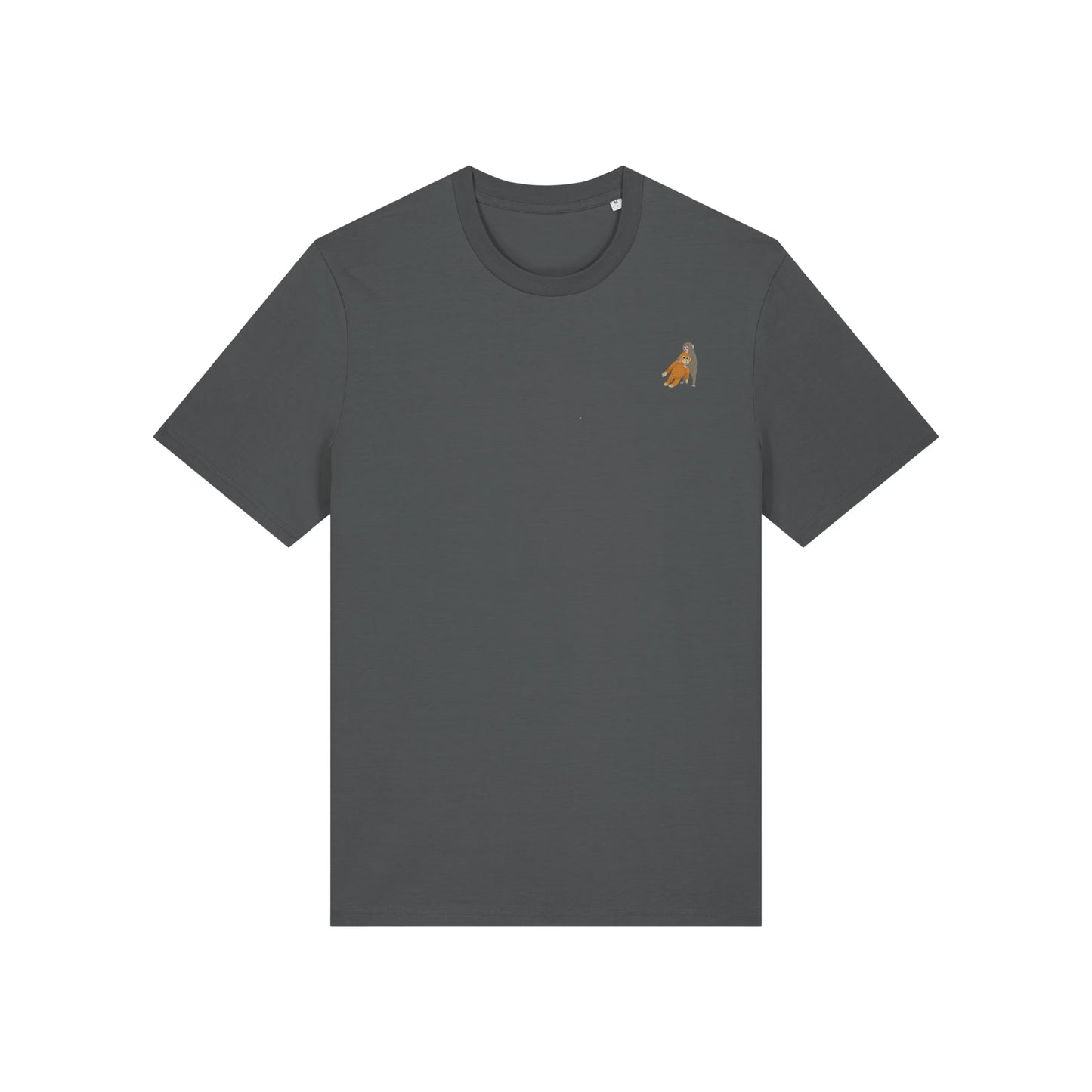 Affen T-Shirt Punch in Anthracite von Heytoki