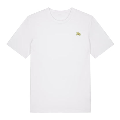 Heytoki Bio T-Shirt mit Schildkröte Spirit Animal Motiv in Anthrazit