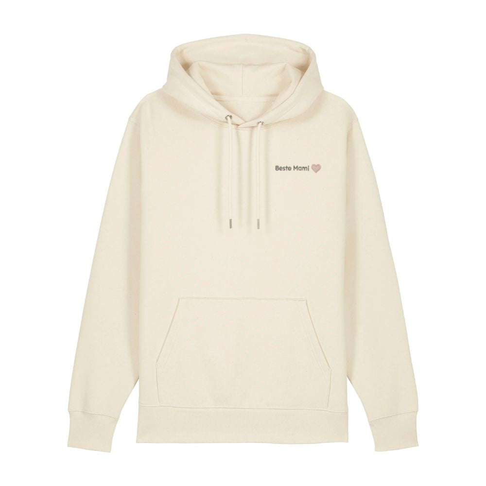 Beste Mami Hoodie aus Bio-Baumwolle